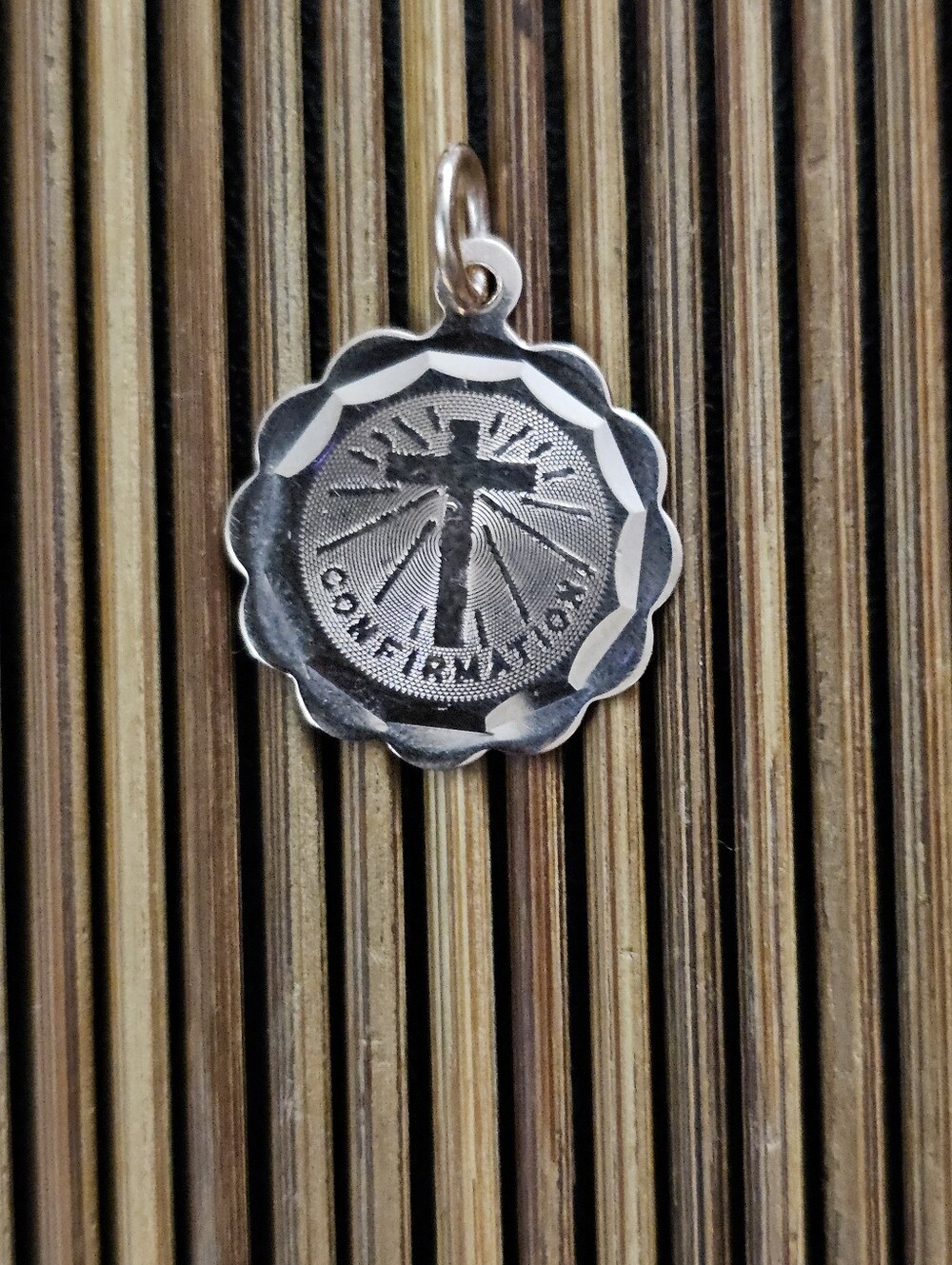 14k Confirmation Rose Gold Pendant (Vintage)